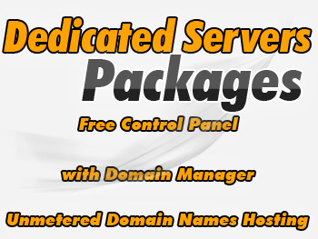 Half-price dedicated hosting server package